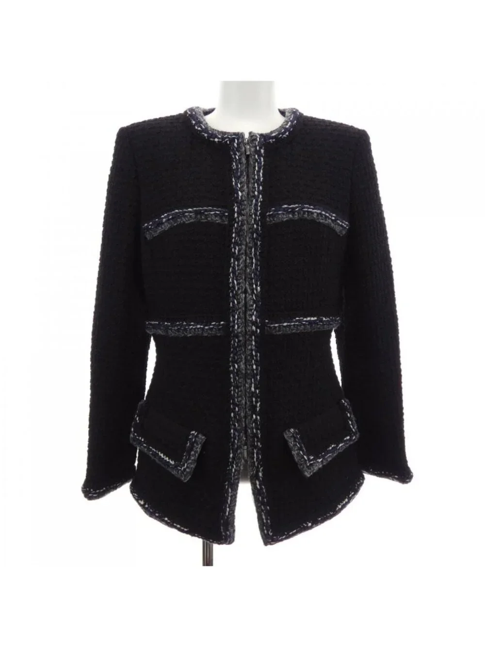 Chanel 17A Collarless Jacket
